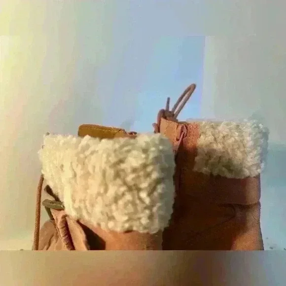 Shearling and Suede Boots by Zodiac - Picture 6 of 13